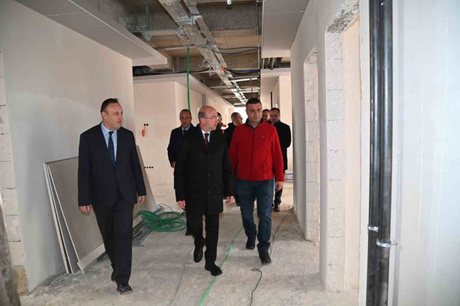 Ardıçlı Sağlık Ve Sosyal Tesisi’nin Yapımı Sürüyor