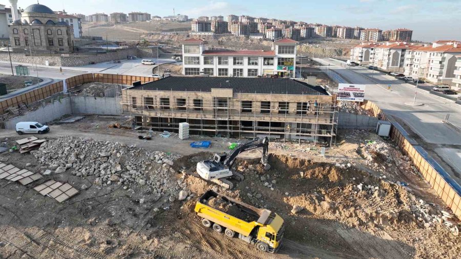 Ardıçlı Sağlık Ve Sosyal Tesisi’nin Yapımı Sürüyor