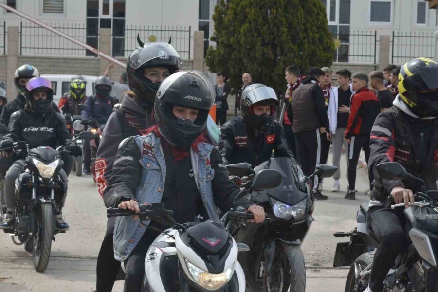 Motor Sporları Kulübünden Eskişehirspor’a Büyük Kortej