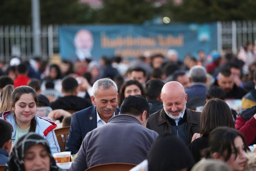 Kocasinan’ın İftarına 4 Bin 500 Kişi Katıldı