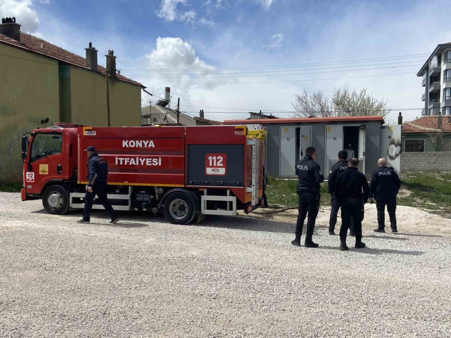 Konya’da Trafo Yangını