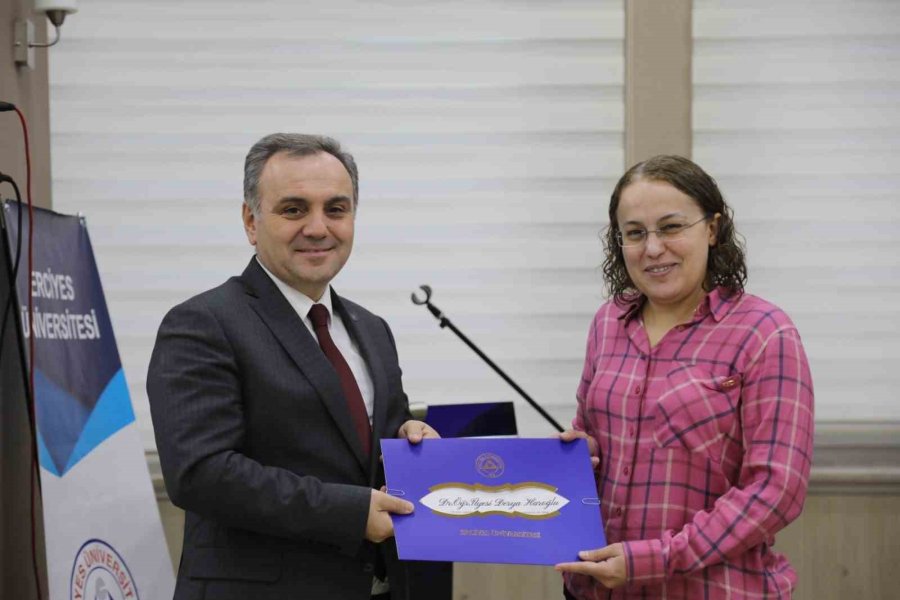 Erü’den 2022 Yılında Bilimsel Proje Ödülü Alan Akademisyenlere Teşekkür