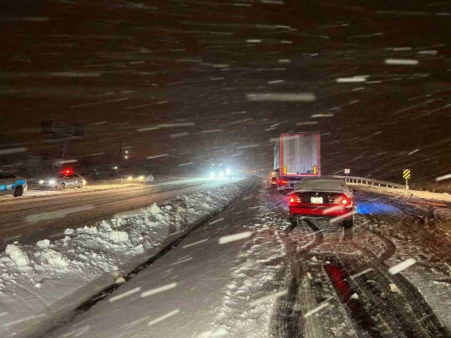 Nevşehir’de Kar Ulaşımı Olumsuz Etkiledi