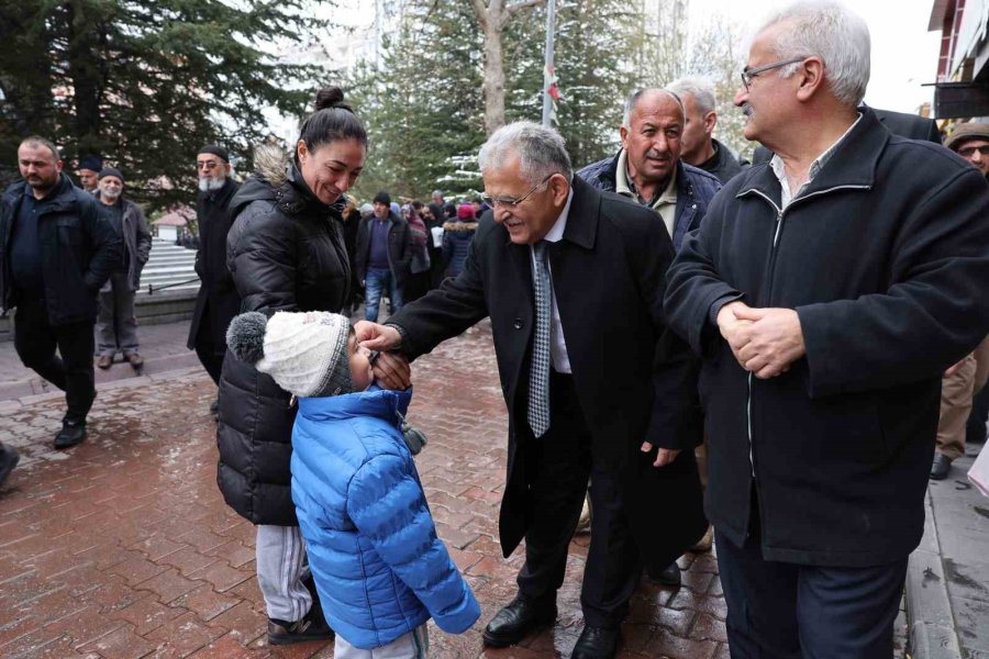 Başkan Büyükkılıç, İldem Esnafını Ziyaret Etti