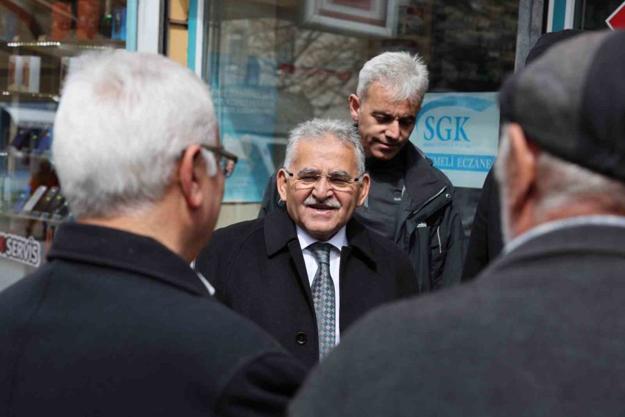 Başkan Büyükkılıç, İldem Esnafını Ziyaret Etti