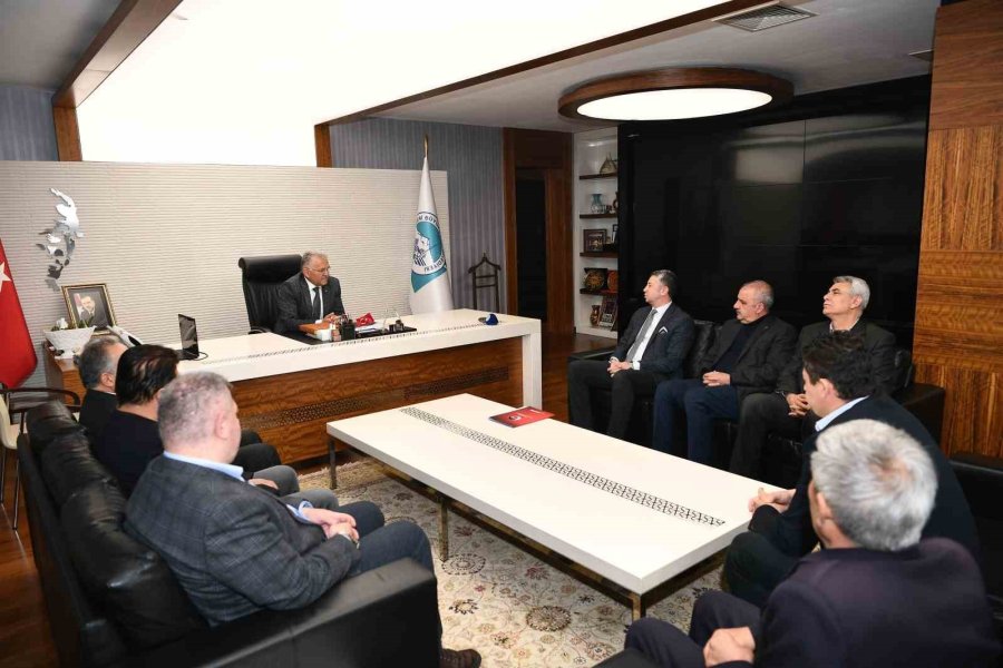 Başkan Büyükkılıç’a "yeni Tramvay Hattı" Teşekkürü