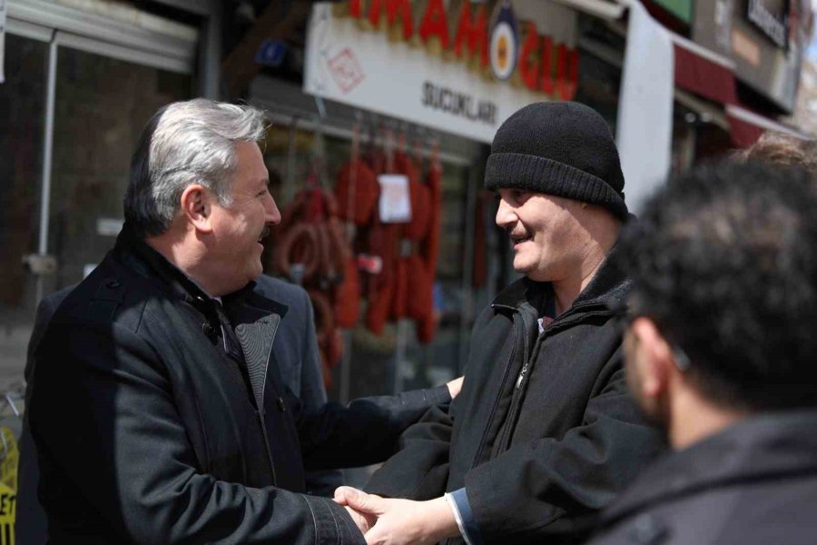 Başkan Palancıoğlu’ndan Esnaf Ziyareti