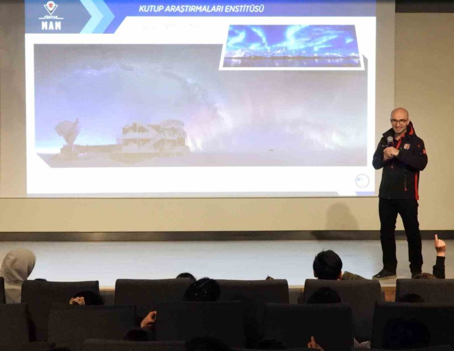 Antalya Bilim Merkezi’nde Kutup Dersi