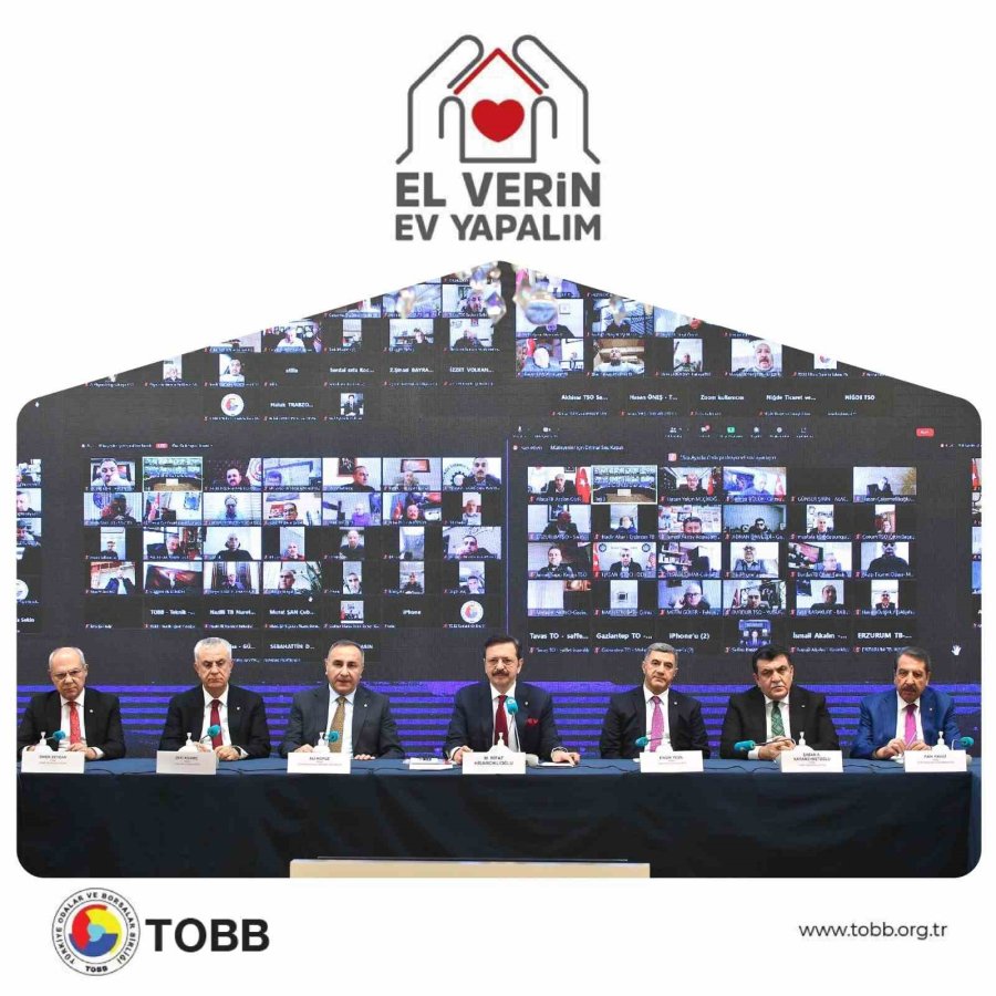 Tobb, 1 Milyar Lira Destekle Deprem Bölgesi İçin Konut Seferberliği Başlattı