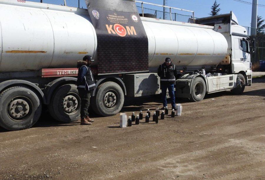 Eskişehir’de Polis Ekiplerinden Kaçak Yakıt Operasyonu