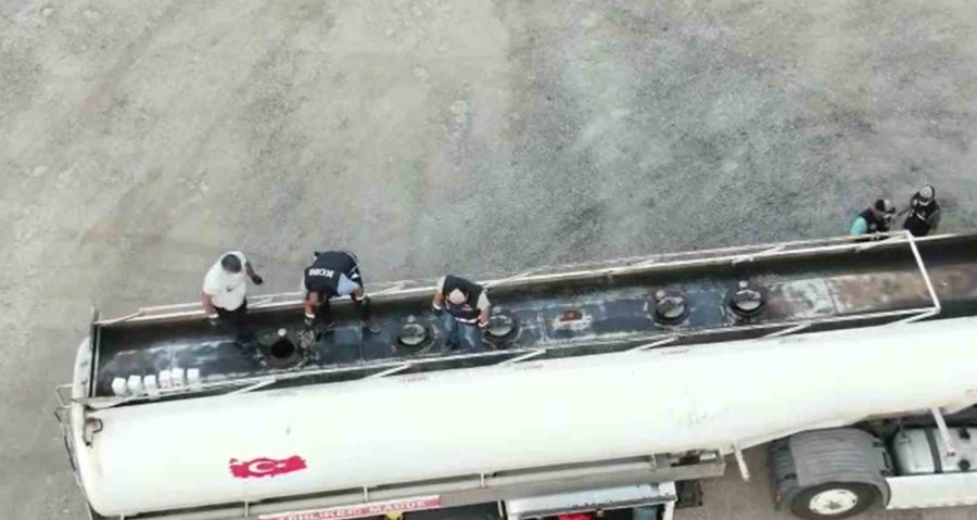 Eskişehir’de Polis Ekiplerinden Kaçak Yakıt Operasyonu