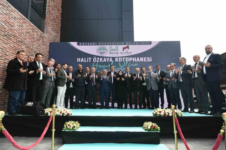 Başkan Büyükkılıç, 10’uncu Kütüphaneyi Açtı, Yeni Kütüphanelerin Müjdesini Verdi