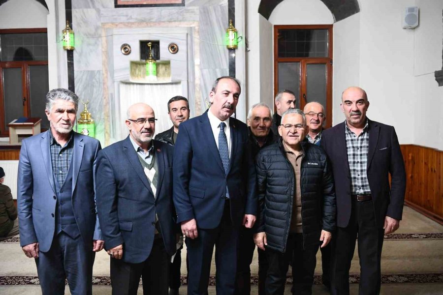 Başkan Büyükkılıç, Ramazan Bereketini Tomarzalılar İle Yaşadı