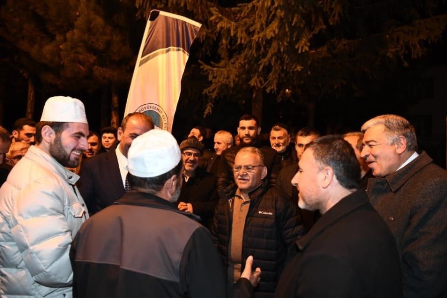 Başkan Büyükkılıç, Ramazan Bereketini Tomarzalılar İle Yaşadı