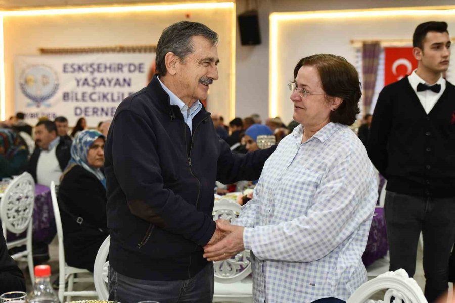 Başkan Ataç Bilecikliler İle İftarda Buluştu