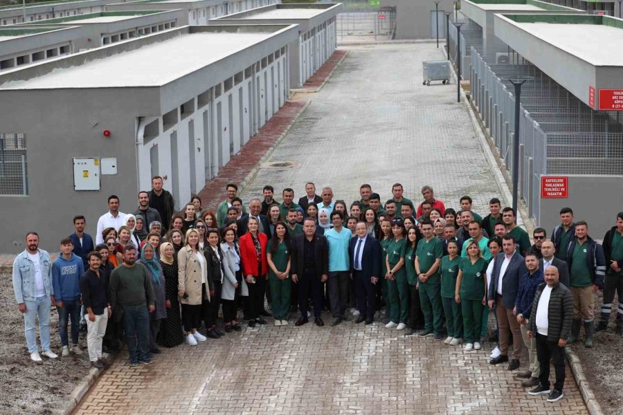 Antalya Büyükşehir’den ’can Dostlara’ Türkiye’nin En Modern Tesisi