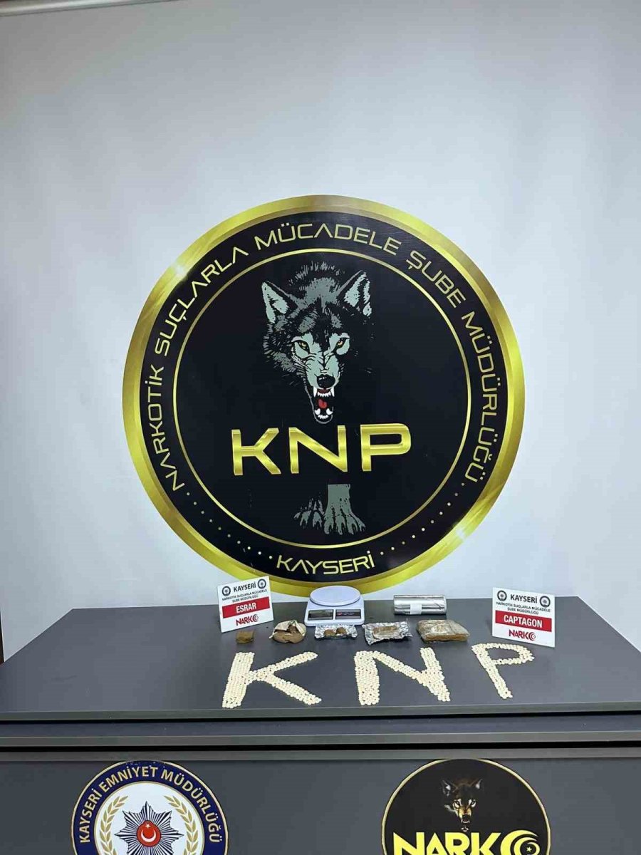 Kayseri’de Uyuşturucu Operasyonu: 2 Gözaltı