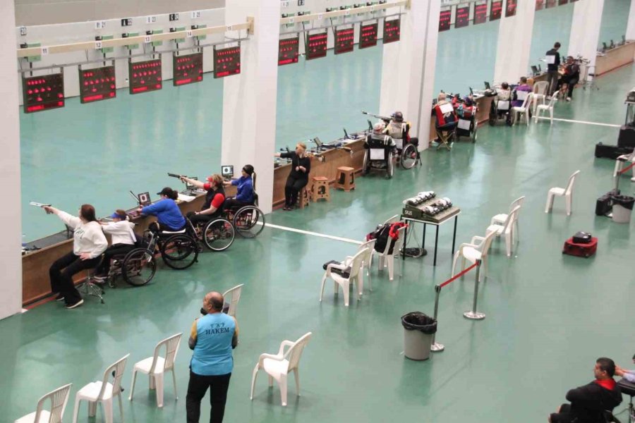 Türkiye Şampiyonası’nda 10 Metre Havalı Tabanca Ve Tüfek Müsabakaları Yapıldı