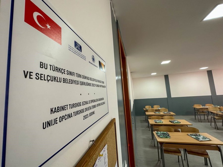 Selçuklu Belediyesi Donji Vakuf’ta Türkçe Sınıfı Açtı