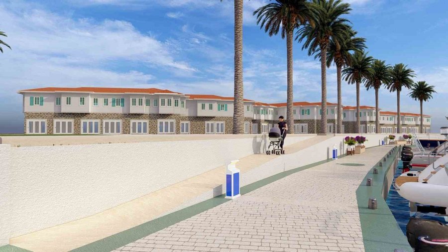 Başkan Sözen, Antik Side Limanı’nı Güzelleştiriyor