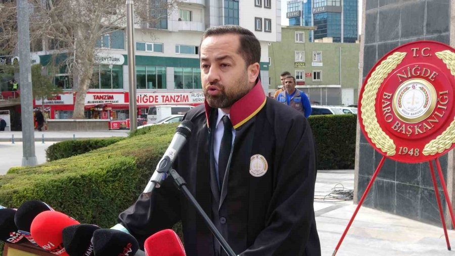 Niğde’de 5 Nisan Avukatlar Günü Kutlandı