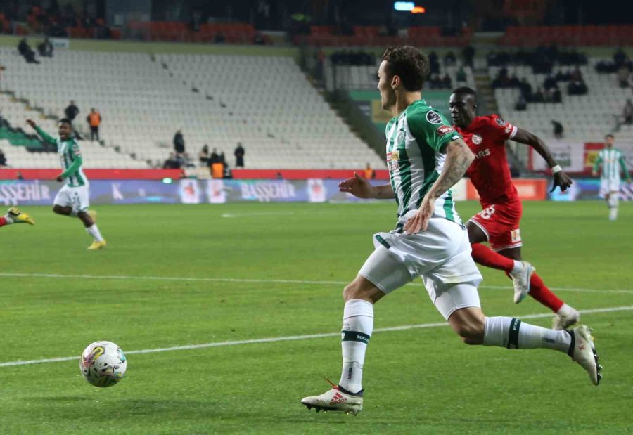 Spor Toto Süper Lig: Konyaspor: 1 - Antalyaspor: 1 (maç Sonucu)