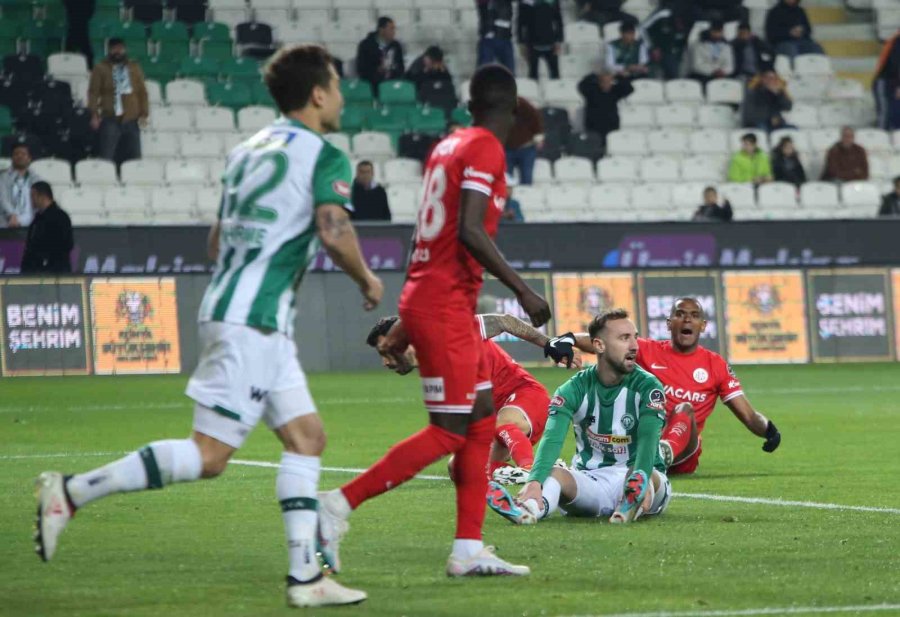Spor Toto Süper Lig: Konyaspor: 1 - Antalyaspor: 1 (maç Sonucu)
