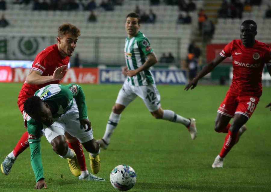 Spor Toto Süper Lig: Konyaspor: 1 - Antalyaspor: 1 (maç Sonucu)