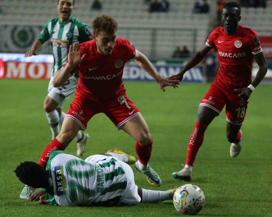 Spor Toto Süper Lig: Konyaspor: 1 - Antalyaspor: 1 (maç Sonucu)