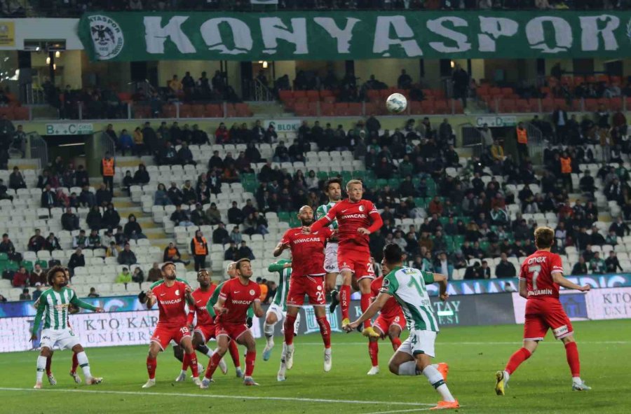 Spor Toto Süper Lig: Konyaspor: 1 - Antalyaspor: 1 (maç Sonucu)