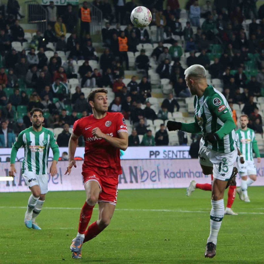 Spor Toto Süper Lig: Konyaspor: 1 - Antalyaspor: 1 (maç Sonucu)
