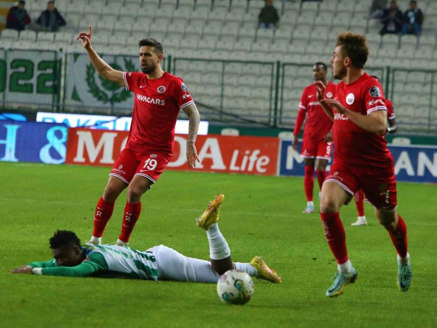 Spor Toto Süper Lig: Konyaspor: 1 - Antalyaspor: 1 (maç Sonucu)