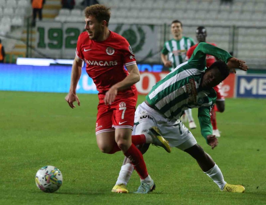 Spor Toto Süper Lig: Konyaspor: 1 - Antalyaspor: 1 (maç Sonucu)