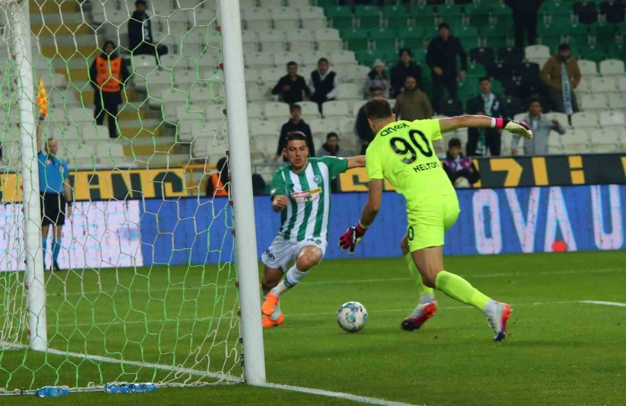 Spor Toto Süper Lig: Konyaspor: 1 - Antalyaspor: 1 (maç Sonucu)