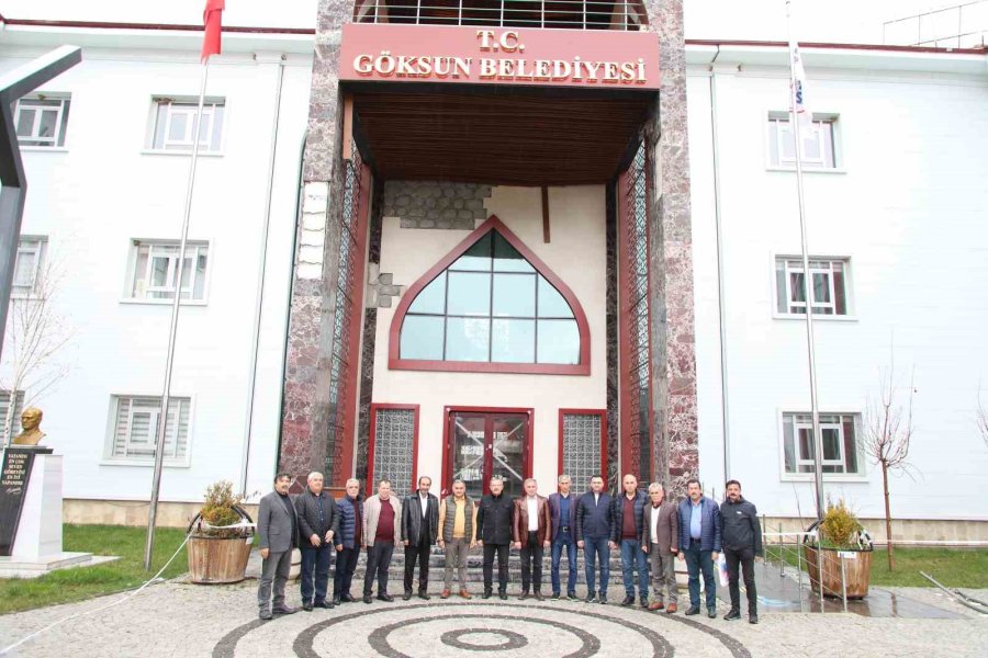 Develi Belediyesi’nden Göksun Belediyesi’ne ‘kardeşlik Ziyareti’