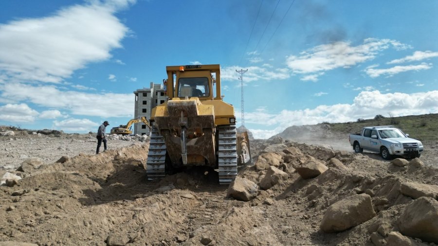 Şirintepe Mahallesinde 1.5 Kilometrelik Yol Yapım Çalışması Başladı