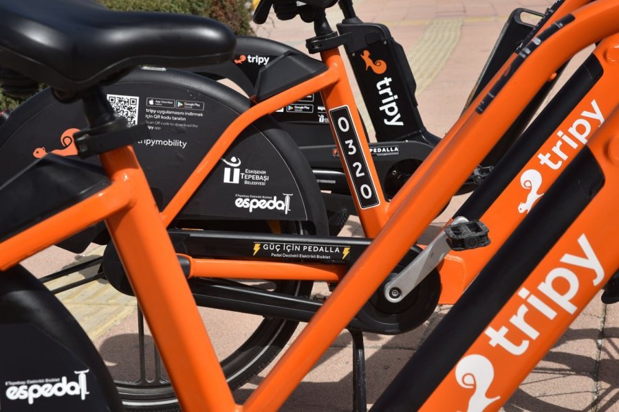 Tepebaşı Belediyesi’nden İstasyondan Bağımsız Elektrikli Bisiklet, ’tripy’
