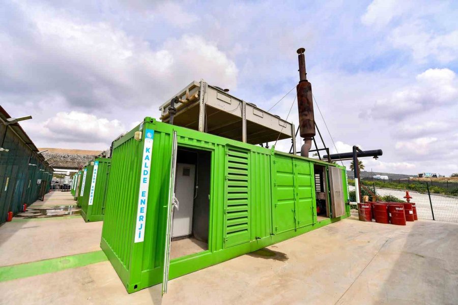 Mersin’de 4 Yılda 2.5 Milyon Ton Atıktan 240 Kw Elektrik Üretildi