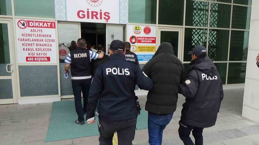 Karaman’da Uyuşturucudan Gözaltına Alınan 3 Şüpheli Tutuklandı