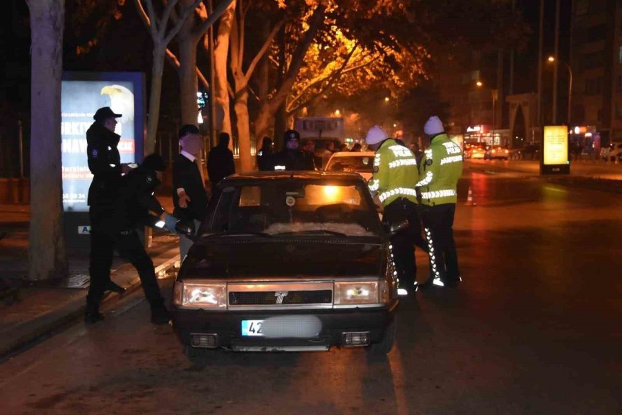 Konya’da Abart Ve Hışırtı Egzoz Takan Sürücüler Yakalandı