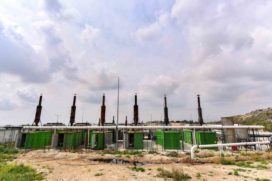 Mersin’de 4 Yılda 2.5 Milyon Ton Atıktan 240 Kw Elektrik Üretildi