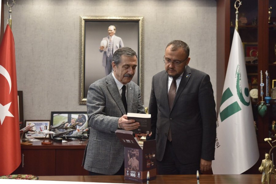 Başkan Ataç, Ukrayna Büyükelçisi Bodnar İle Bir Araya Geldi