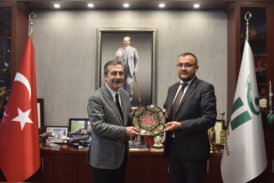 Başkan Ataç, Ukrayna Büyükelçisi Bodnar İle Bir Araya Geldi