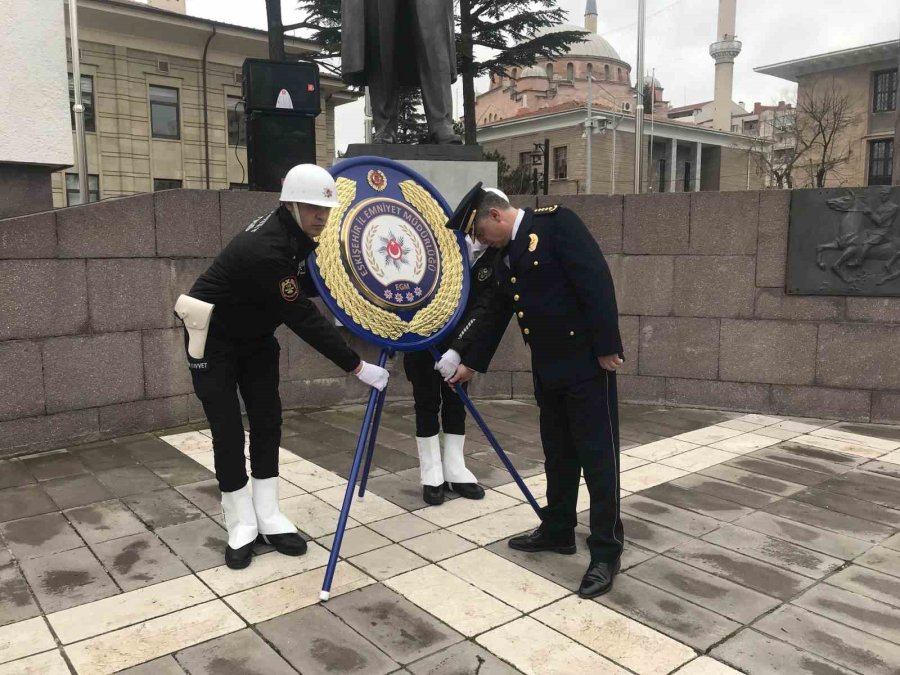 Türk Polis Teşkilatı’nın 178’inci Kuruluş Yıl Dönümü Eskişehir’de Kutlandı