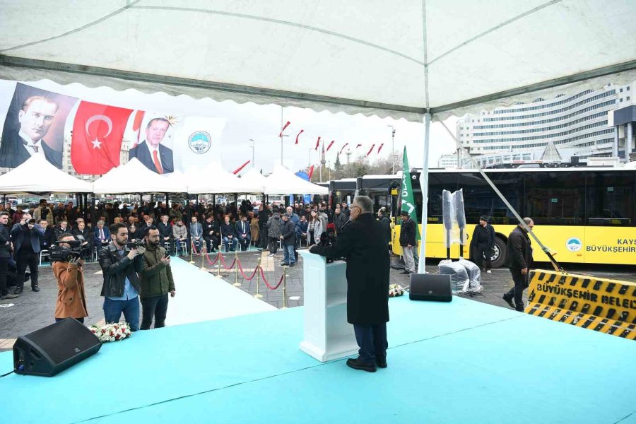 Kayseri Büyükşehir, Otobüs Filosunu Gençleştiriyor