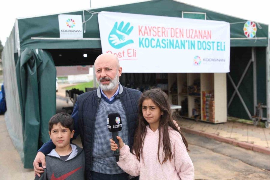 Kocasinan’ın Sosyal Market’i, Kardeş Belediye Türkoğlu’nda