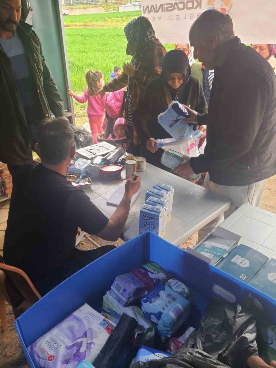 Kocasinan’ın Sosyal Market’i, Kardeş Belediye Türkoğlu’nda