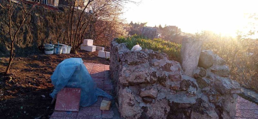 Alperen Komutanlarından Arap Baba’nın Kabri Şerifi İçin Başlatılan Düzenleme Çalışmaları Tamamlandı