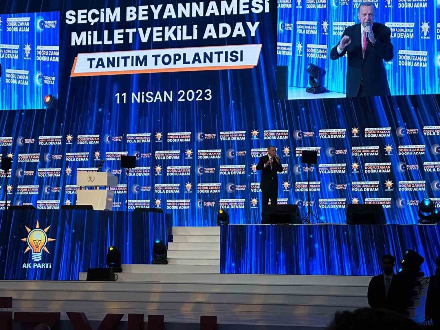 Başkan Büyükkılıç, Ak Parti Seçim Beyannamesi Ve Milletvekili Aday Tanıtım Toplantısı’na Katıldı