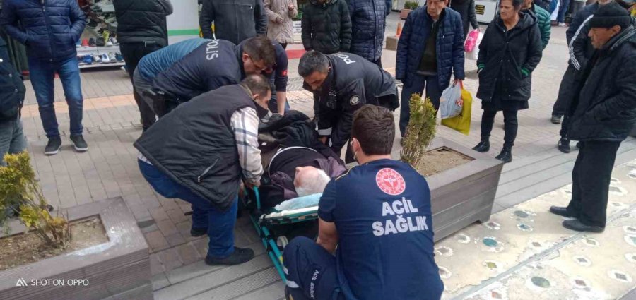 Aniden Yere Yığılan Vatandaş Yürekleri Ağıza Getirdi